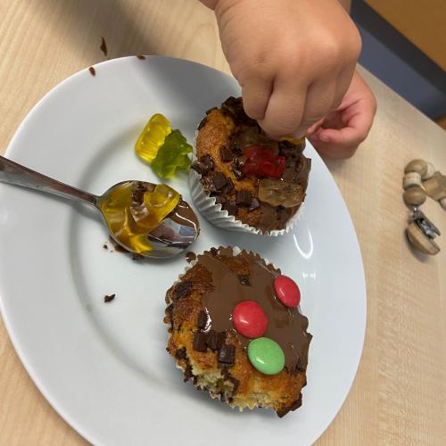 Selbstgemachter Muffin
