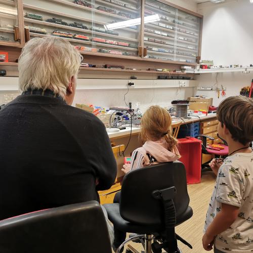 In der Werkstatt des Klubs