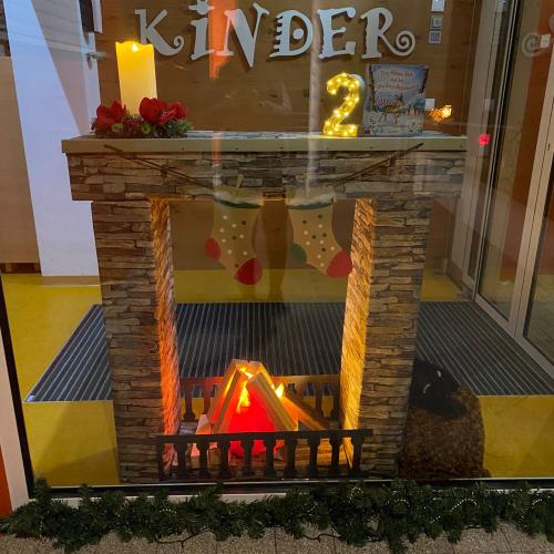 Adventfenster des Kindergartens