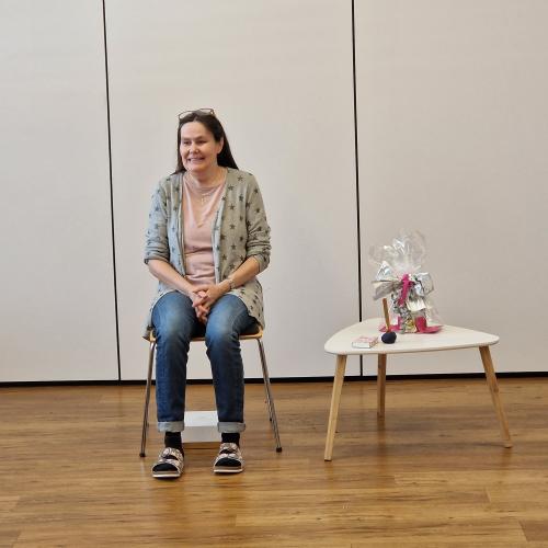 Maria Abenthung im Mittelpunkt bei der Abschiedsfeier