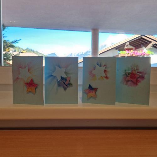 Die Einladungskarten zum Martinsfest