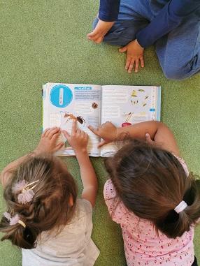 © cc 2 Kinder lesen ein Buch