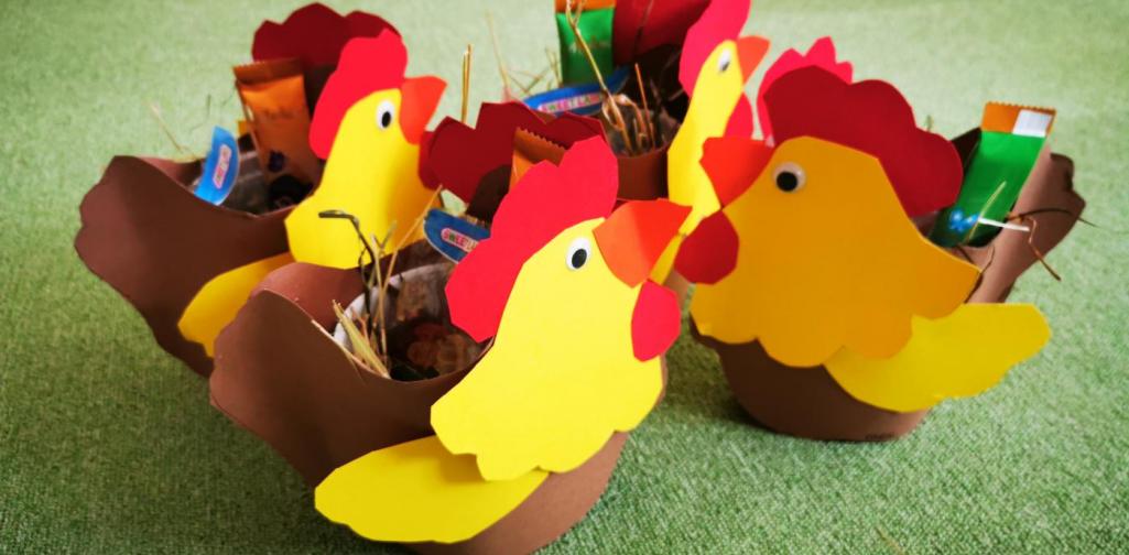 Verena Vier gefüllte Osternestchen